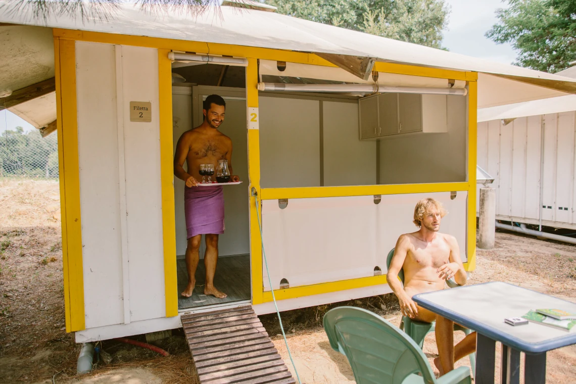 Location naturiste Corse - Bungalow Filetta 09